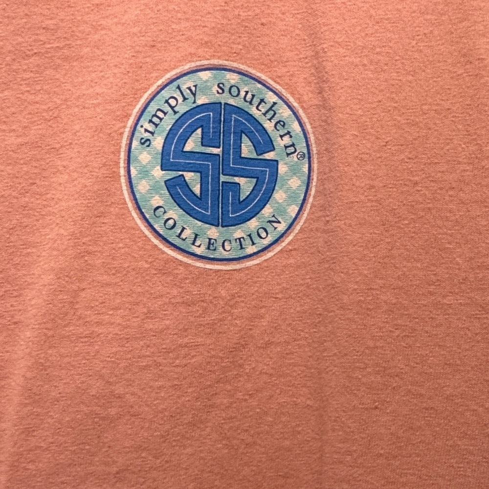 Simply Southern Pink Graphic Tee Nurse size large - Picture 3 of 5